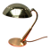 Mid-century German brass table lamp by Cosack.