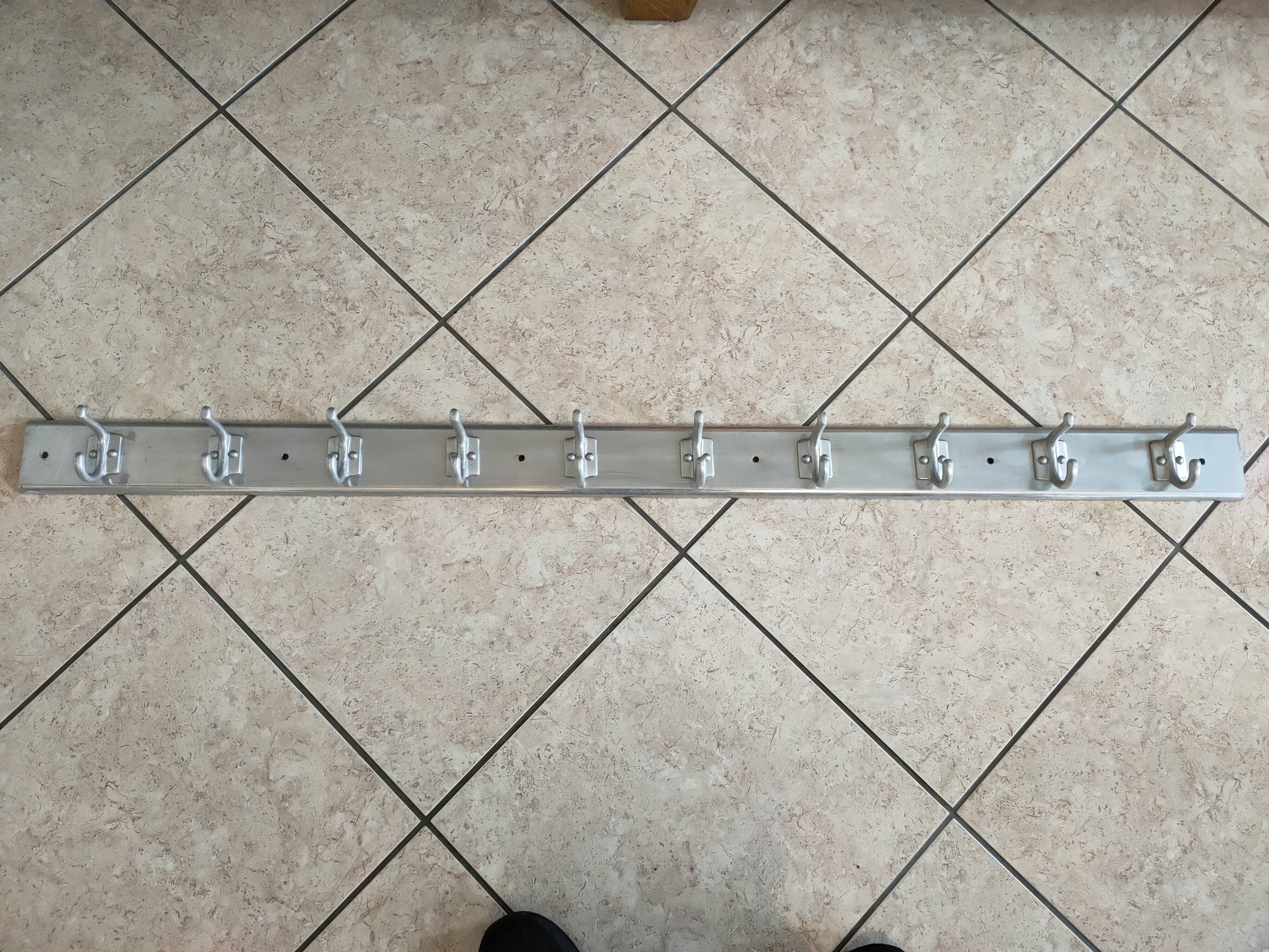 school coat rack with 10 hooks