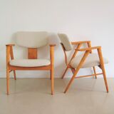 Set of 2 Pastoe FT14 armchairs