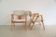 Set of 2 Pastoe FT14 armchairs