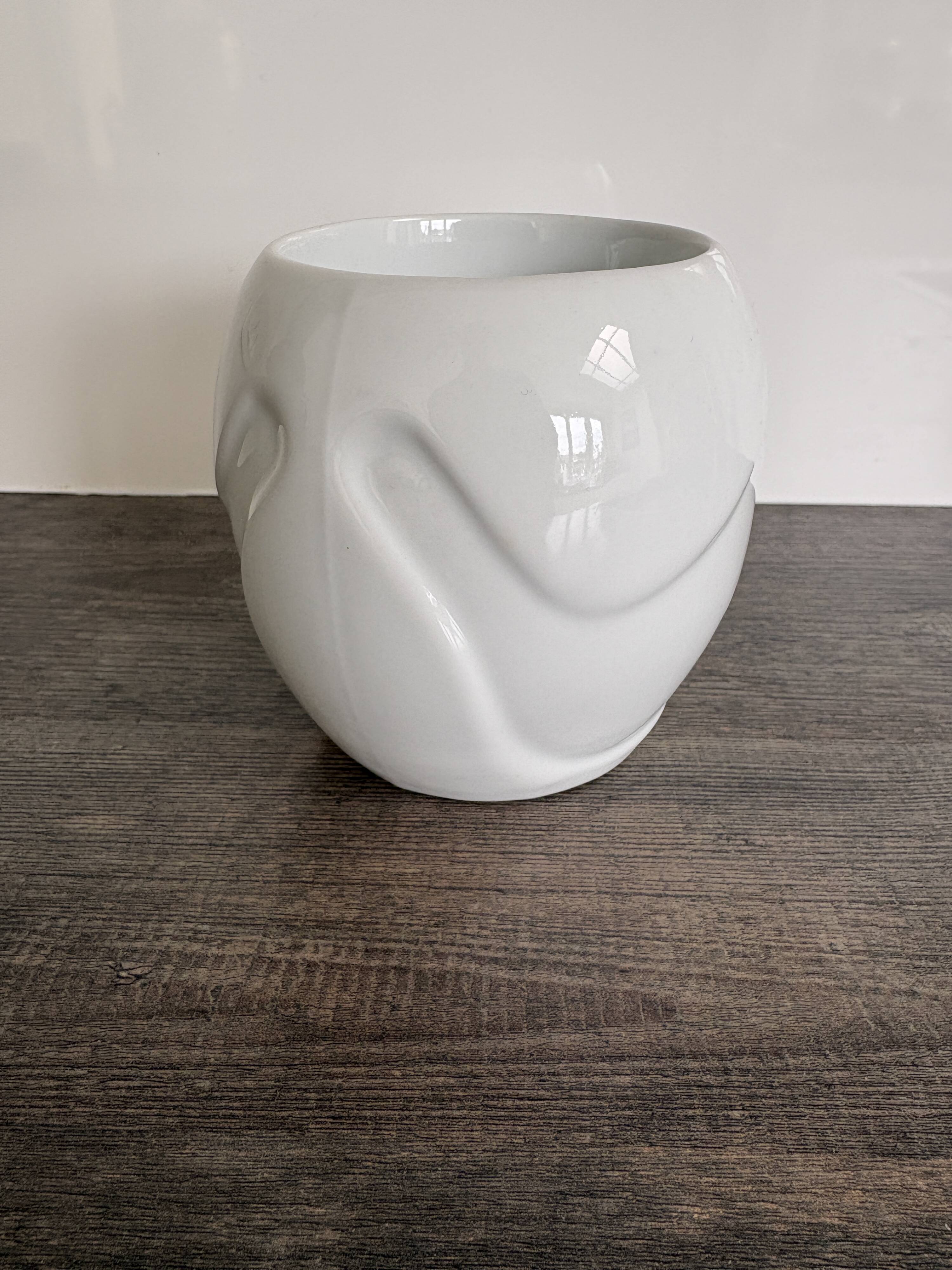 Mug Design Double Paroi "Hug Mug" Blanc