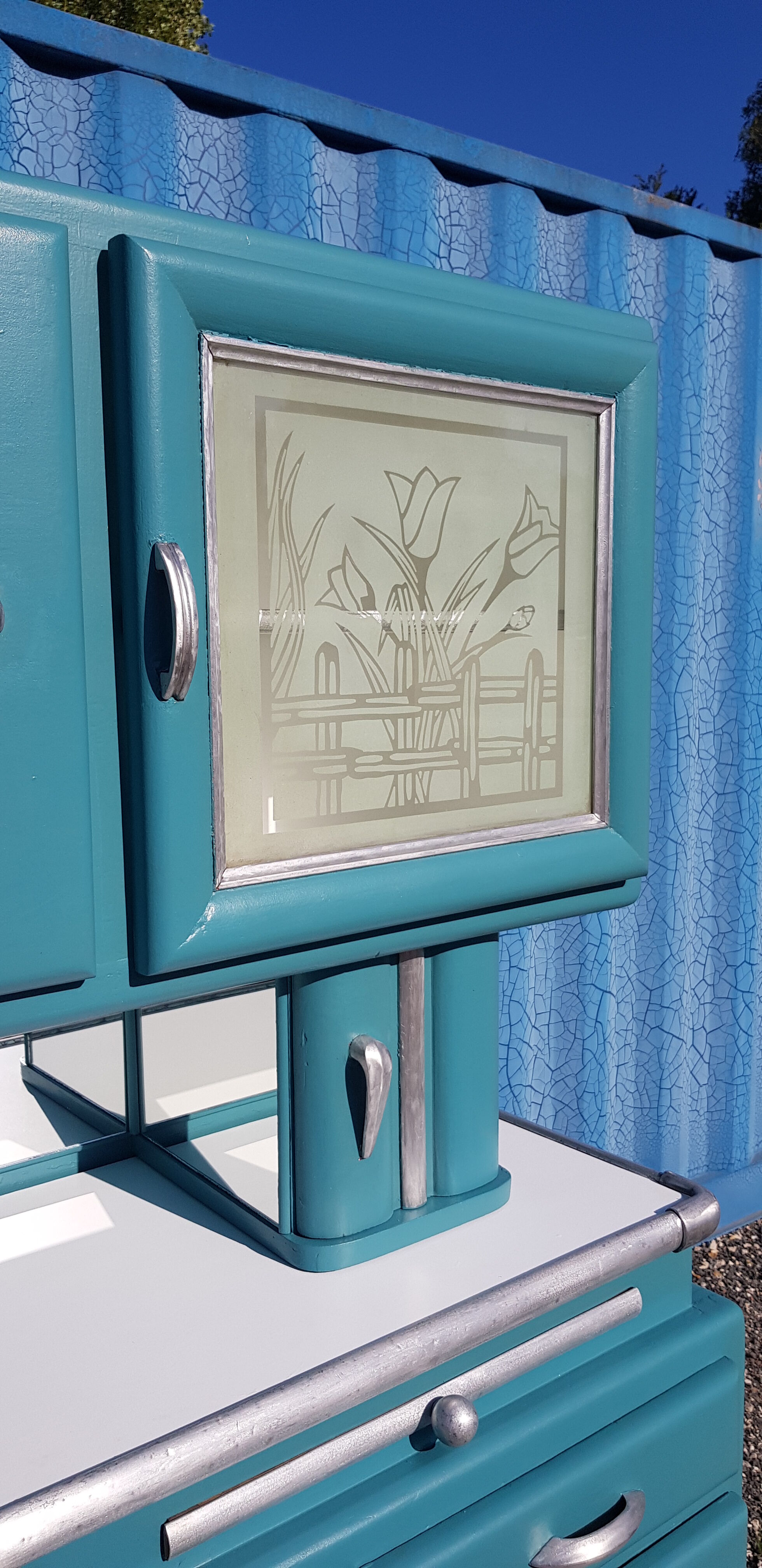 Buffet Mado completely restored and repainted