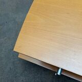 Raul Barbieri and Giorgio Marianelli adjustable light wood bar trolley