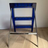 Upper kartell italian design blue klein blue starck memphis step ladder