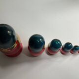 Vintage Russian Folk Art Matryoshka Dolls