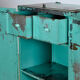 Industrial iron cabinet, 1960s