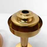 Scandinavian candle holder Hans-Agne Jakobsson Claudia honey L10232 1960