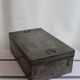 Old wooden military box