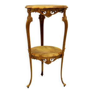 Guéridon ancien doré - iii