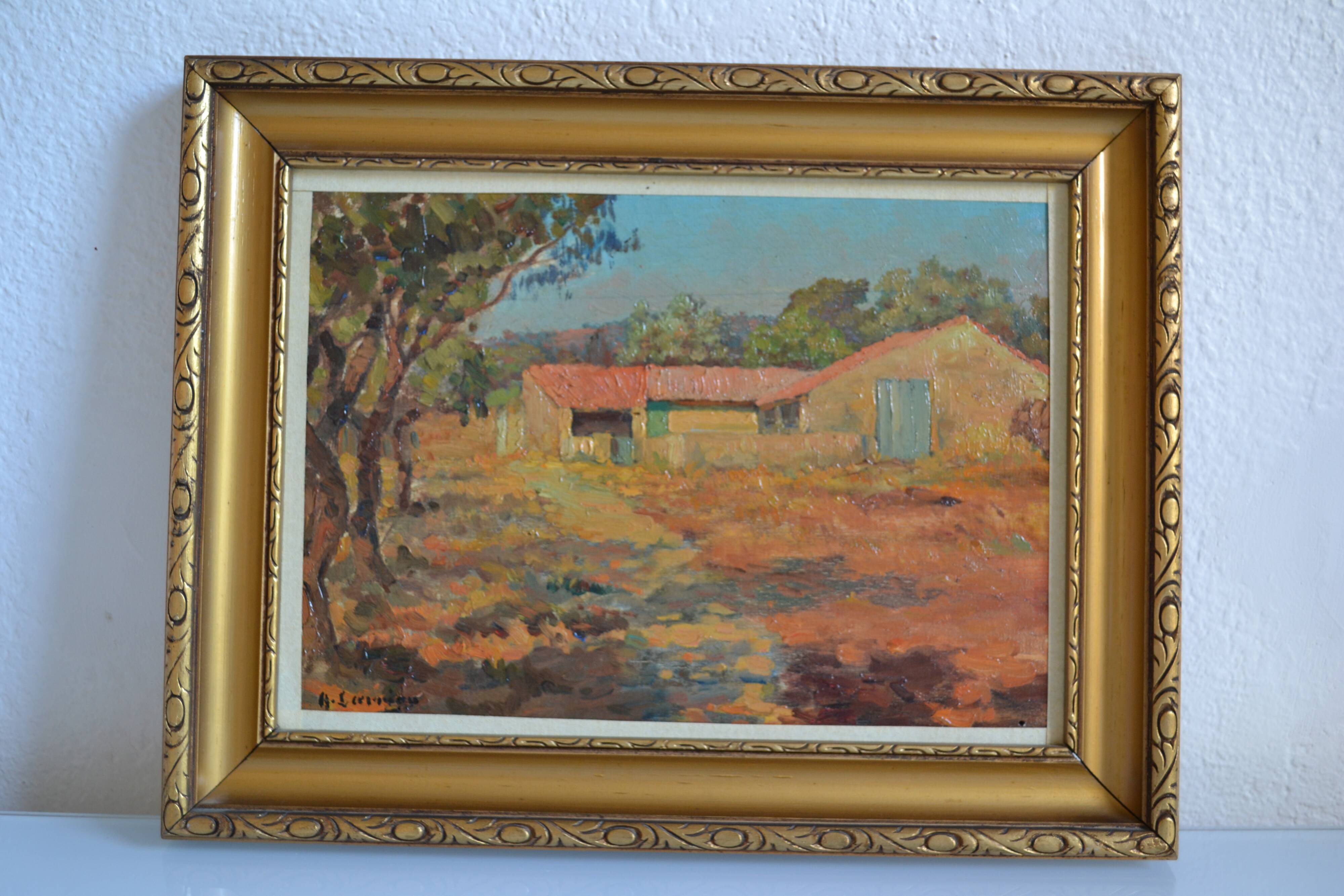 La Ciotat landscape painting of Provence HSP