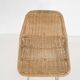 Rohe Noordwolde rattan and metal bar stool, The Netherlands 1950's
