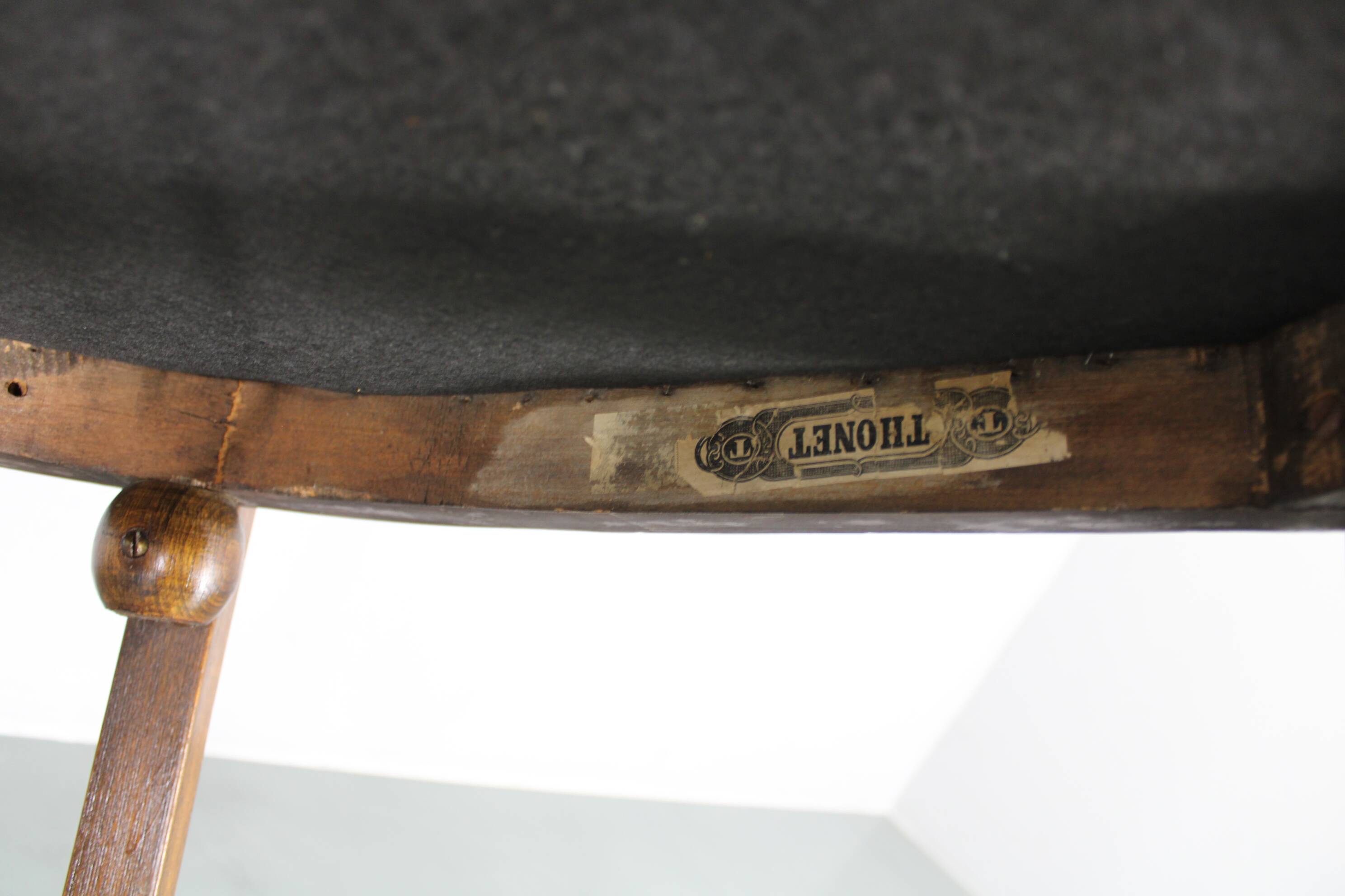 1930s Thonet restored armchair, Czechoslovakia