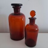 Glass apothecary jars