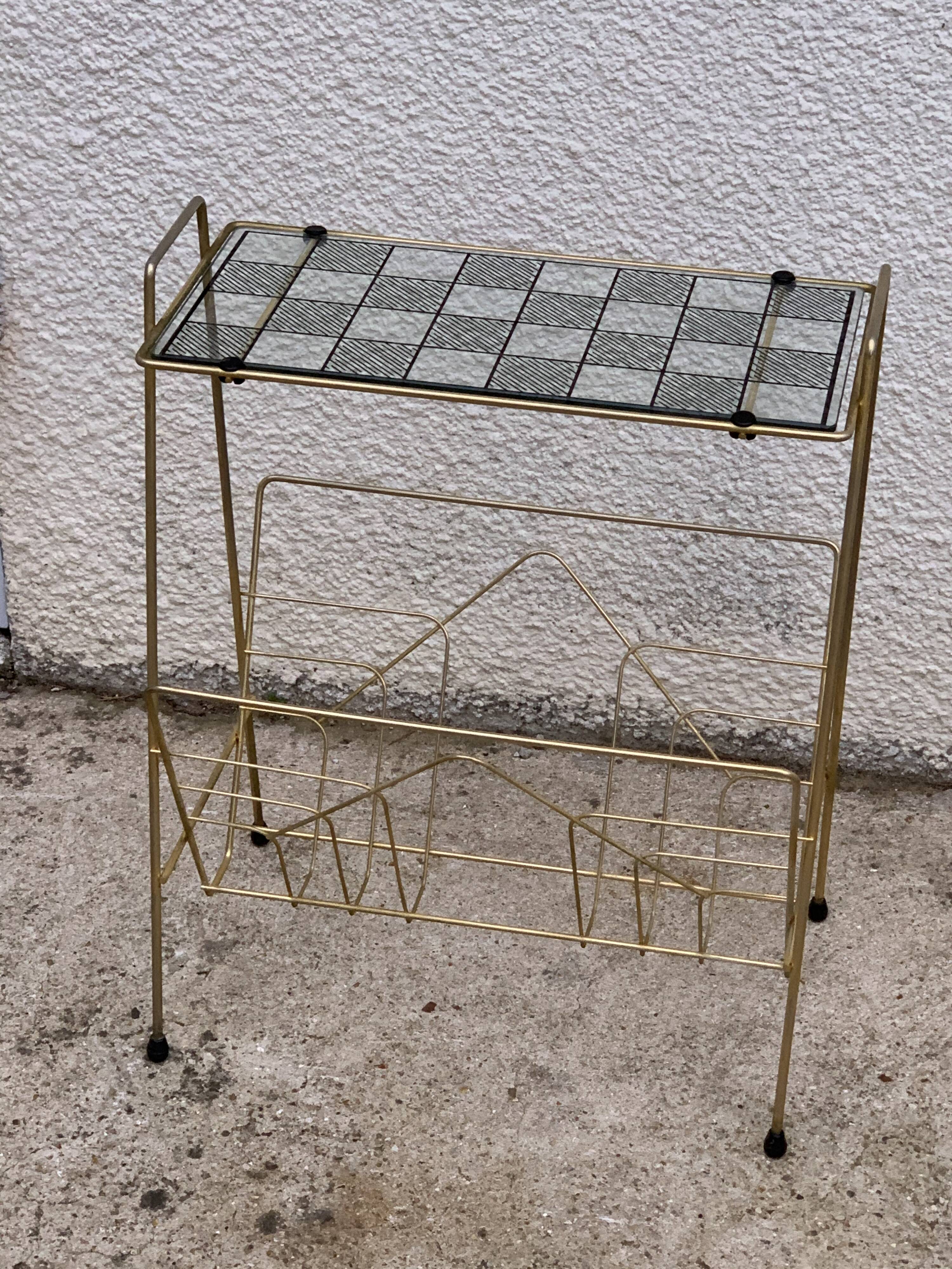Vintage magazine holder