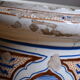 Qajar Persian Ceramic Ottoman Stool 19th Century