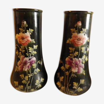 Paire de vases fives de lille