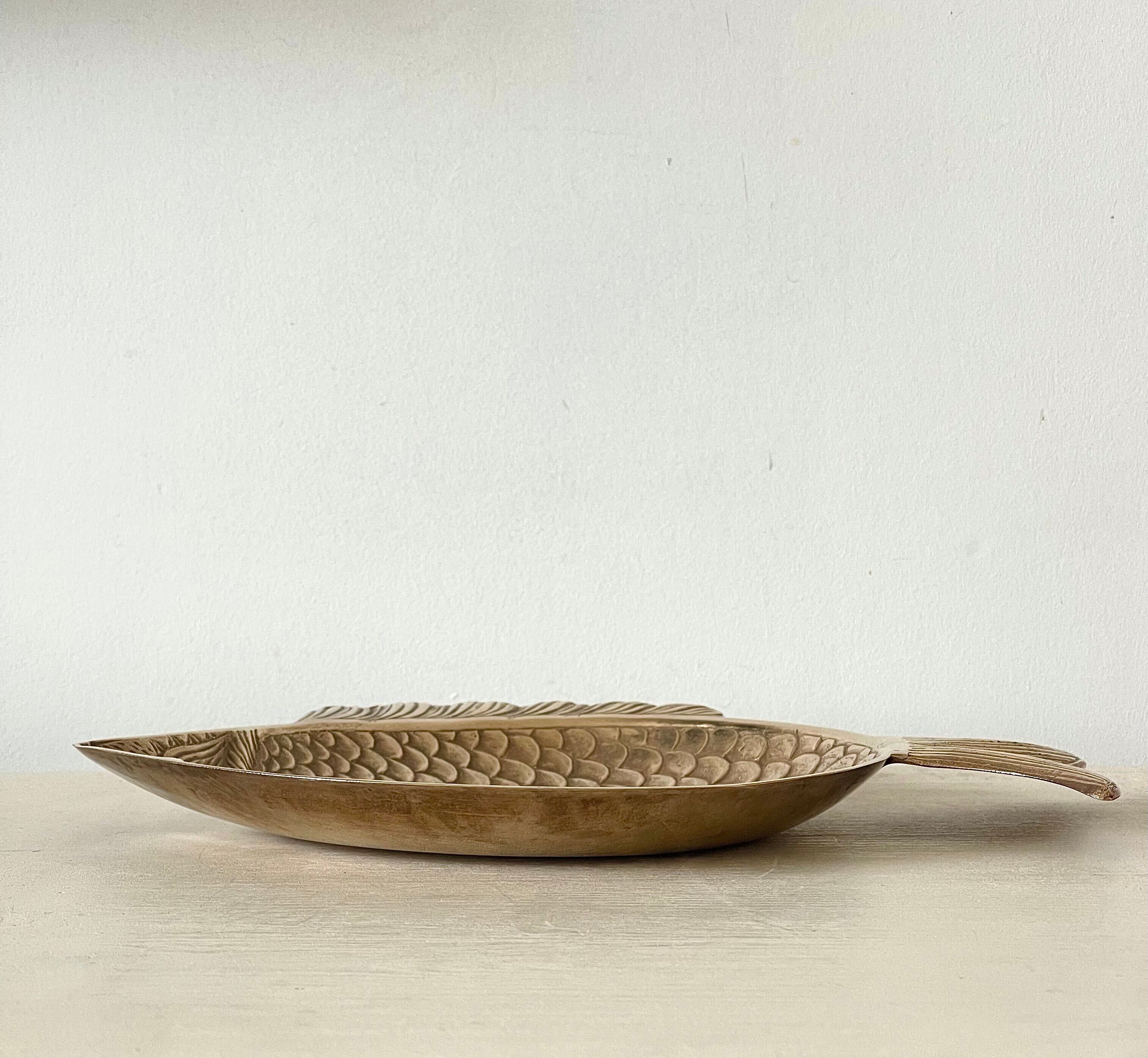 Brass catchall from the 1970s