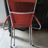 Scoubidou children's chair from the 60s