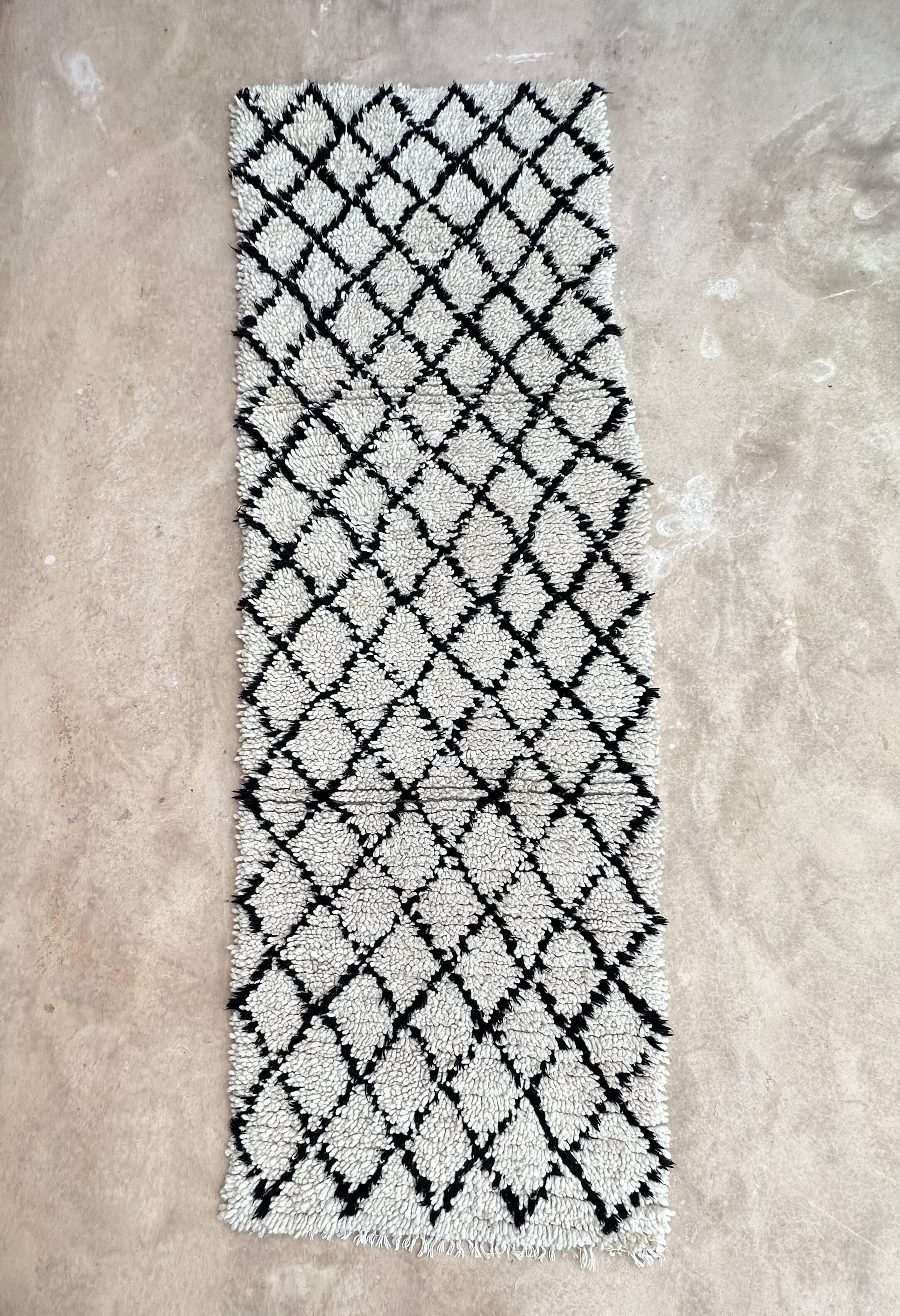 Moroccan carpet 85x262cm