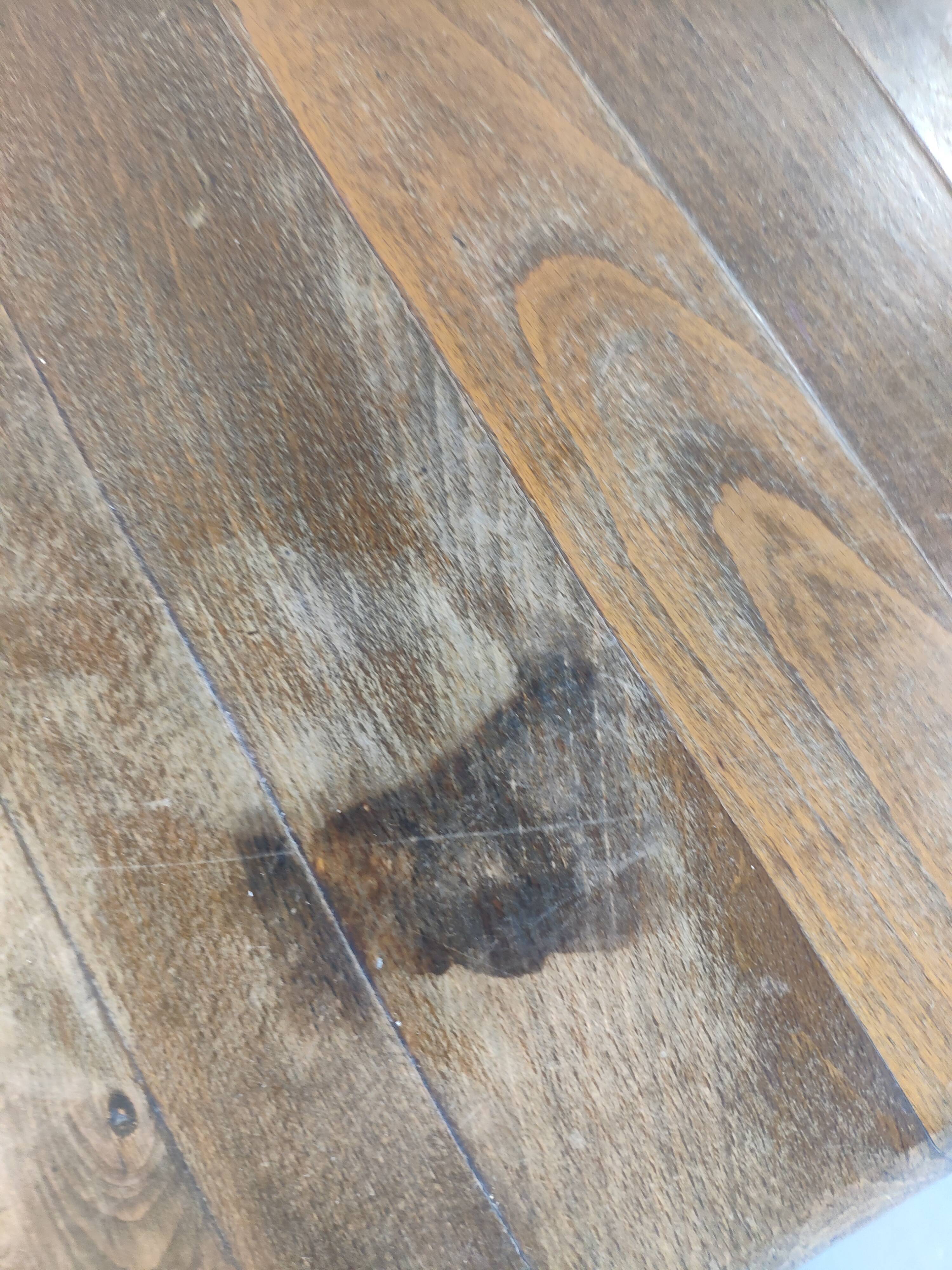 Brutalist coffee table solid oak