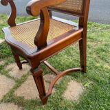 Cherry wood restoration armchair