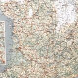Map of roads of France