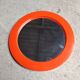 Round mirror plastic orange pop design 70