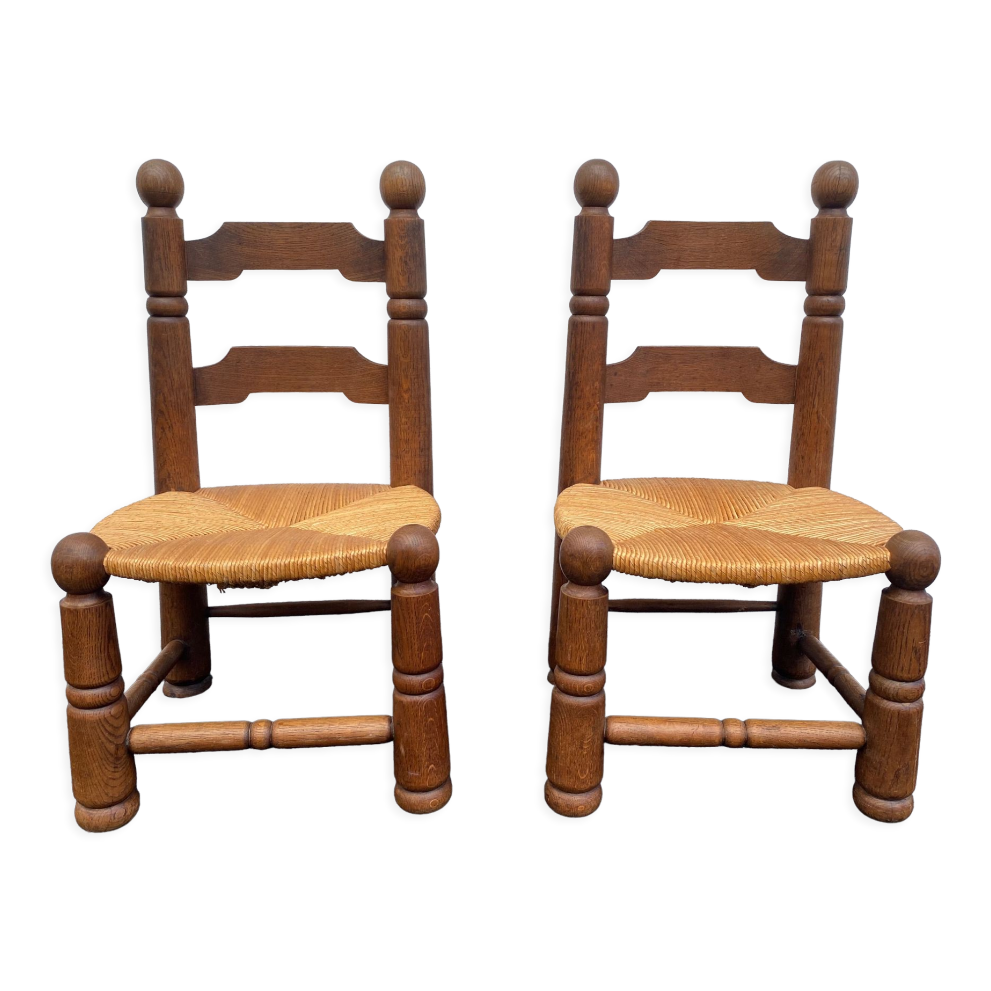 Pair of low chairs 1940