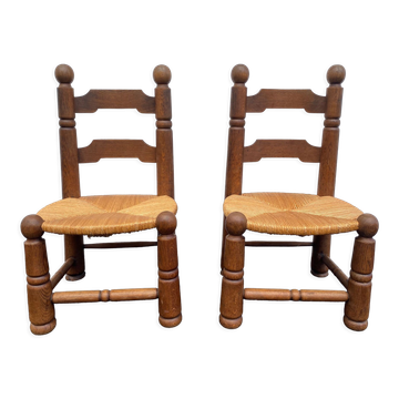 Pair of low chairs 1940