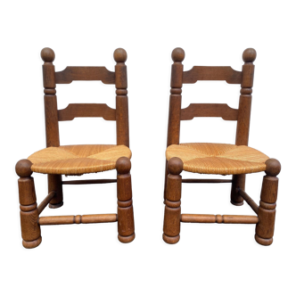 Pair of low chairs 1940