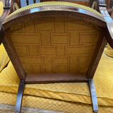 19th-century bergère in mahogany