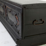 Antique chest marked from 1800