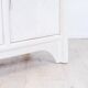 Enfilade Mid-Century Pencil Reed / en rotin, costal design des années 80.
