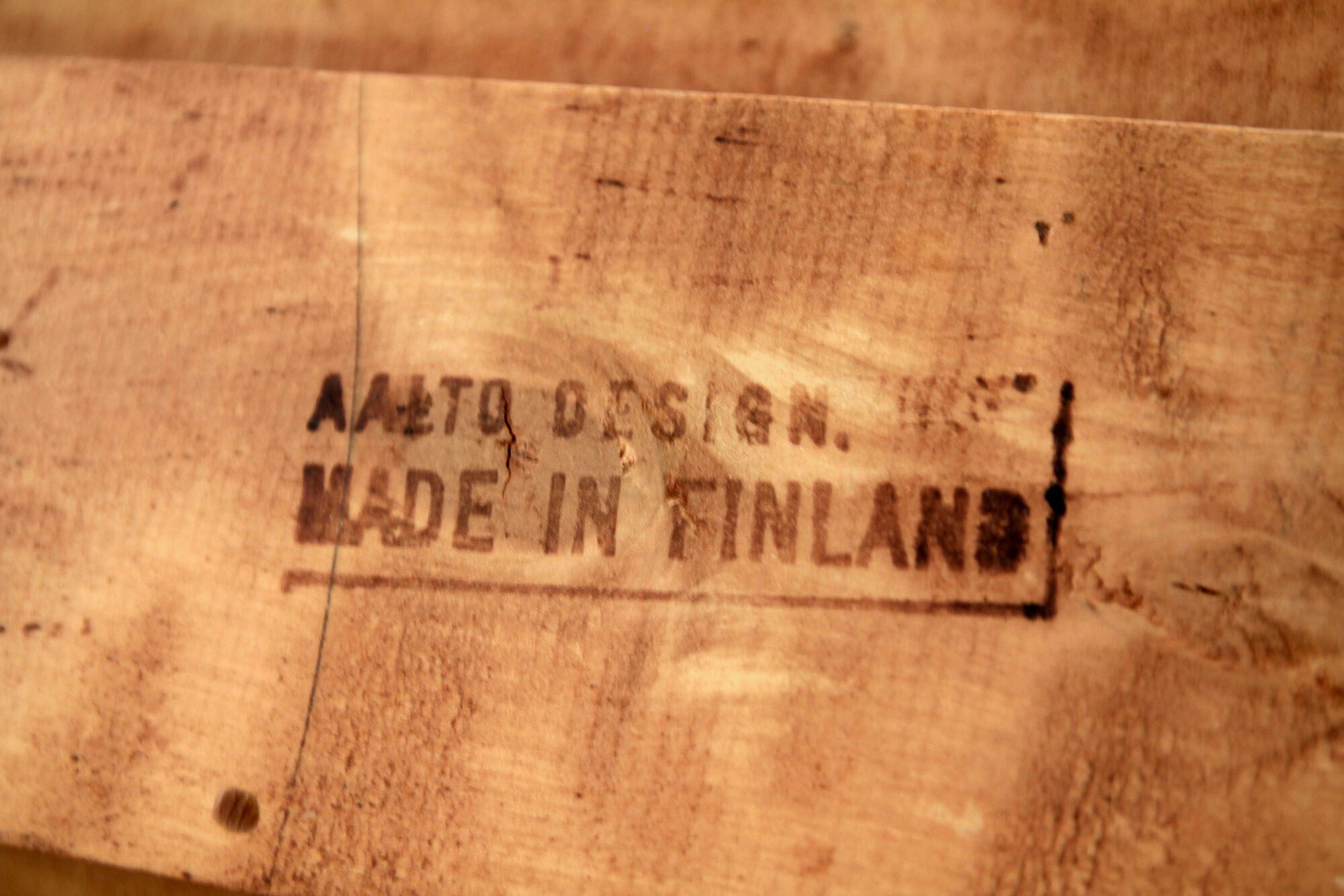 Desk by Alvar Aalto for Artek