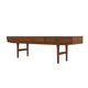 Danish teak sideboard 1970s – three drawers, mid-century modern