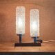Lampe double vintage mid century