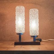 Lampe double vintage mid century