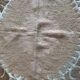 Vintage hand-embroidered tablecloth 132x140 cm