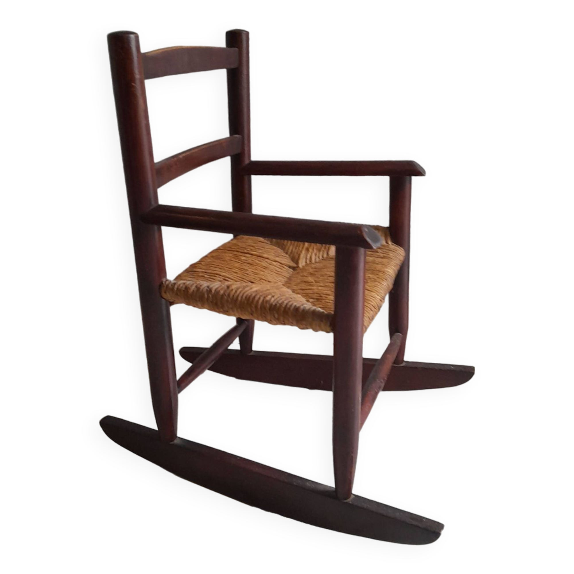 Vintage children's rocking chair from the 50s and 60s