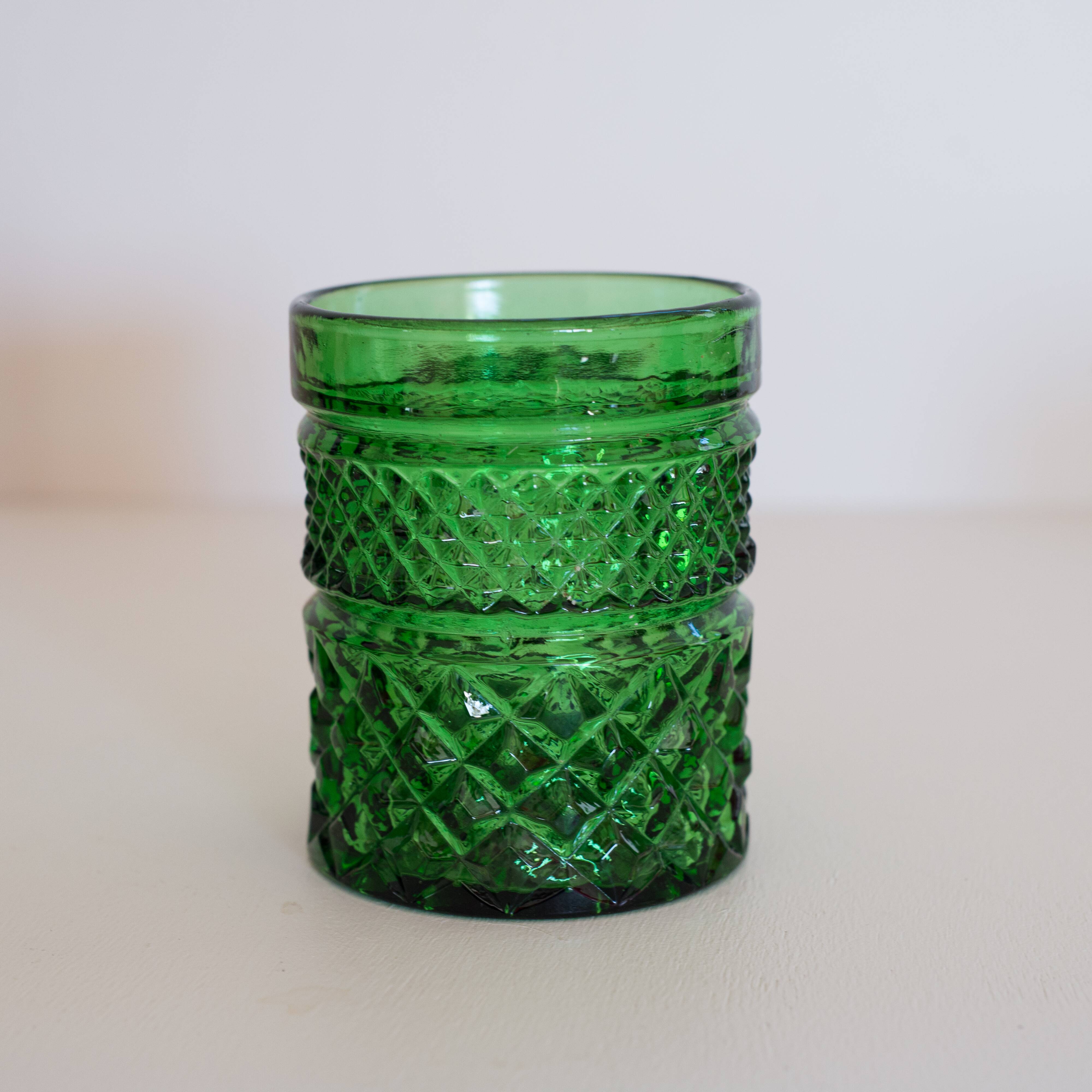 Set of 5 whiskey glasses 70s