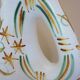 Zoomorphic ceramic pitcher vase from the 60s, signed Helguen Keraluc Quimper