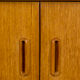 Teak sideboard with sliding doors by Bartels, 1977