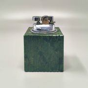 1960s Alabaster Green Smoking Set by Romano Bianchi, Handmade