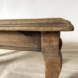 Low old stool 4 legs