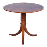 Table basse Biedermeier en noyer, Autriche, années 1830