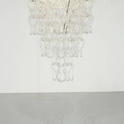 Giogali chandelier by Angelo Mangiarotti for Vistosi, Italy 1970s.