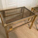 Pair of side table Hollywood Regency, 1970