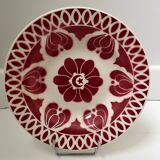 Duo of Digoin Aïcha Plates