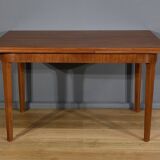 Table à rallonges Scandinave en Teck – 1960