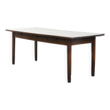 Antique Early 19th Century English 6-Person Dining Table with Walnut Top